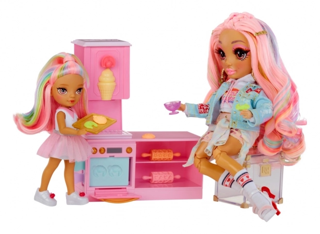 Rainbow High Kleine Zus Bakkerij Set
