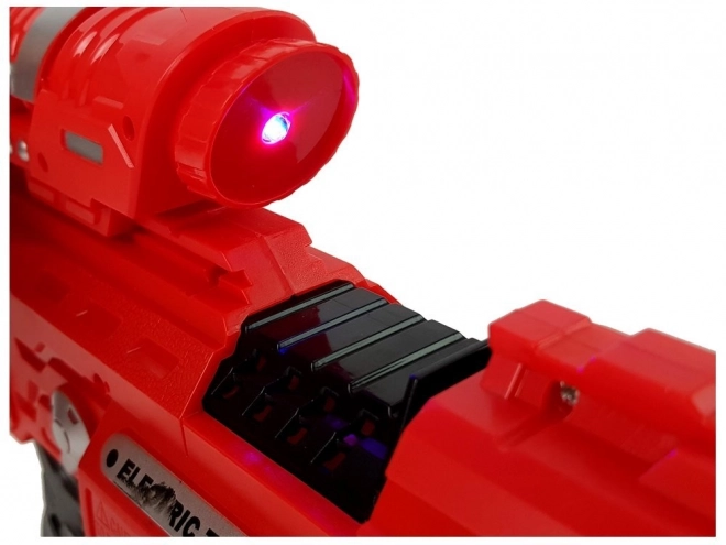 Lichtgevende speelgoedwapen voor kinderen met schuimkogels