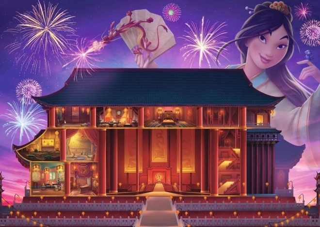 Puzzel 1000 stukjes Disney Mulan