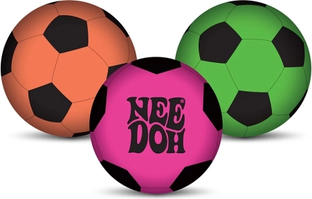 Nee Doh knijpbare voetbalbal
