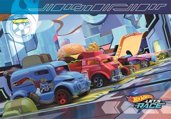 CLEMENTONI Puzzel Hot Wheels 2x60 stukken