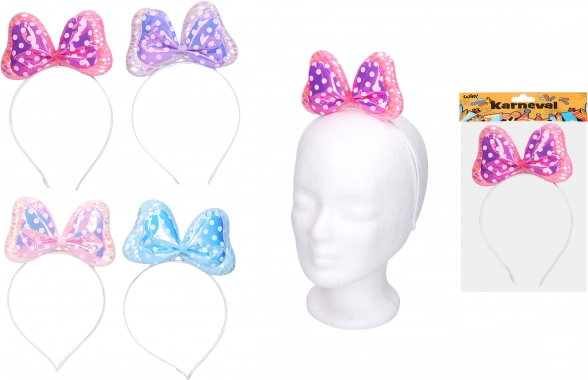 Carnavalsset – haarband met strik