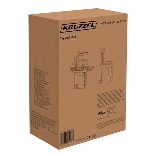 Kruzzel kinder werkplaats set 3-in-1