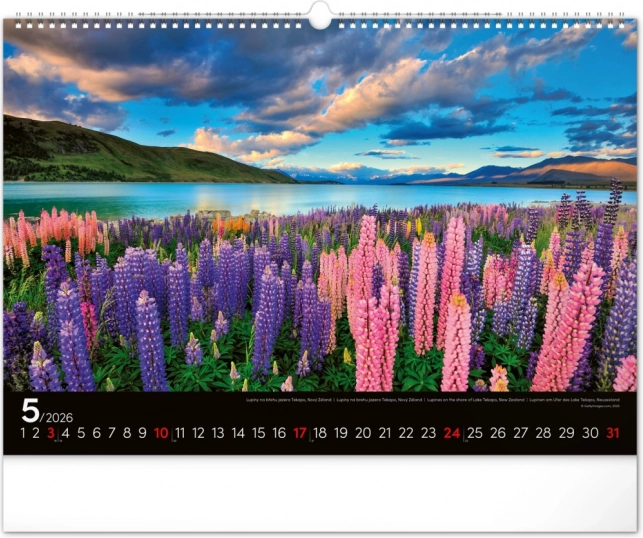 Wandkalender Landschappen 2026