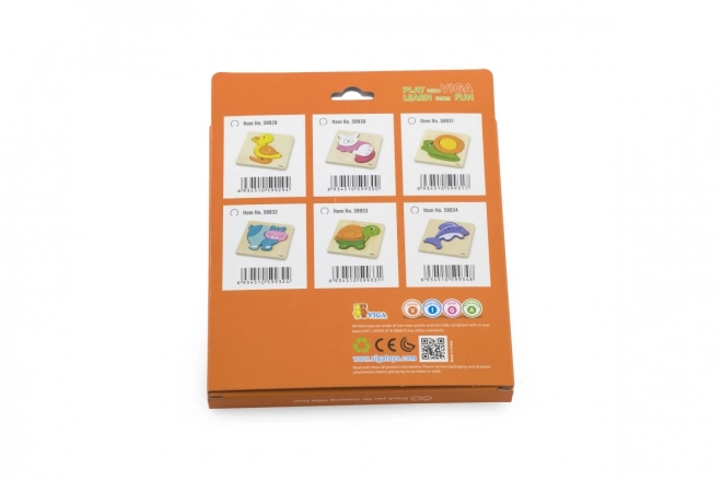 Houten puzzel voor de kleintjes - kat
