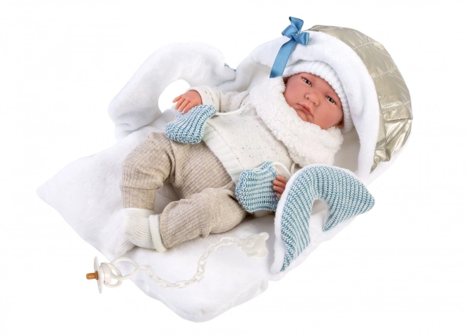 Llorens M740-03 kleertjes voor de pop baby NEW BORN maat 40-42 cm