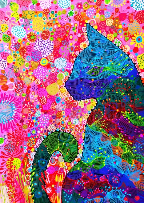 Puzzel Zwerfkat 1500 stukjes ENJOY