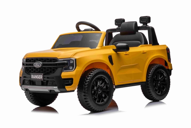 Kinder elektrische auto Ford Ranger Lift Geel