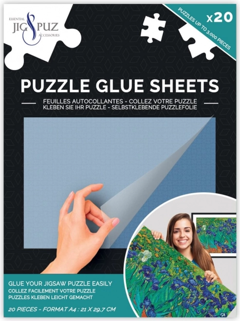 JIG&PUZ Kleeffolie voor puzzels tot 3000 stukjes