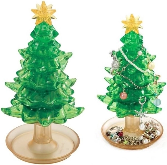 3D kristalpuzzel Boom sieradenstandaard