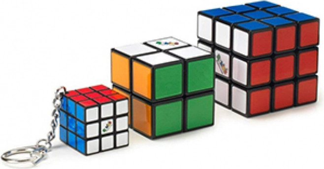 Rubik-set kubussen - 3x3, 2x2 en sleutelhanger