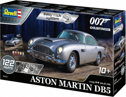 Cadeauset Aston Martin DB5 JAMES BOND 007 Goldfinger 1:24