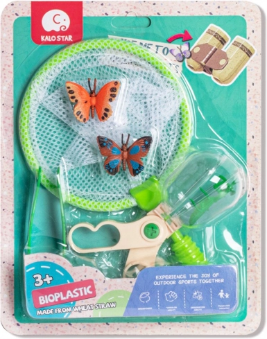 Kinderentomologenset met een insectennet