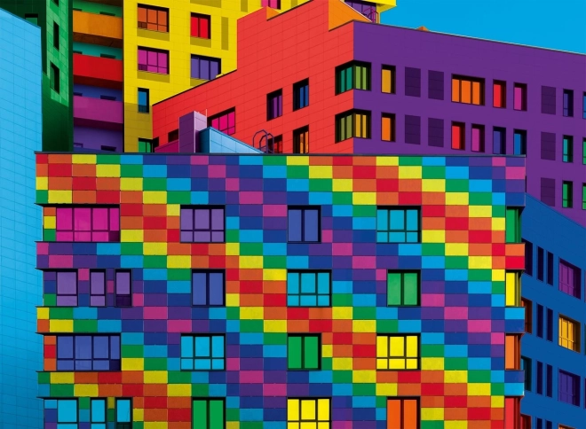 Puzzle ColorBoom vierkanten 500 stukjes