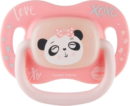 Canpol babies fopspeen siliconen symmetrisch 6–18 m – Panda