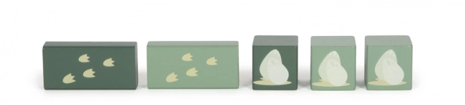 Small foot Houten Blokken Dino