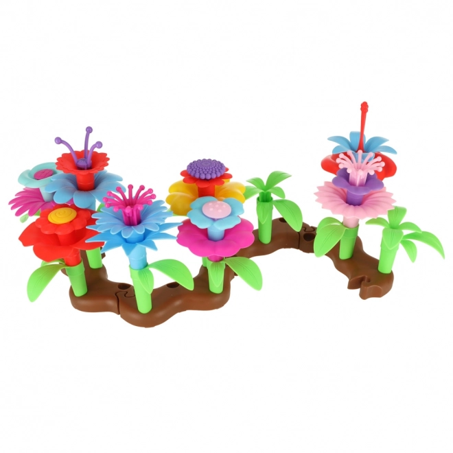 Creatieve bloem bouwset tuin