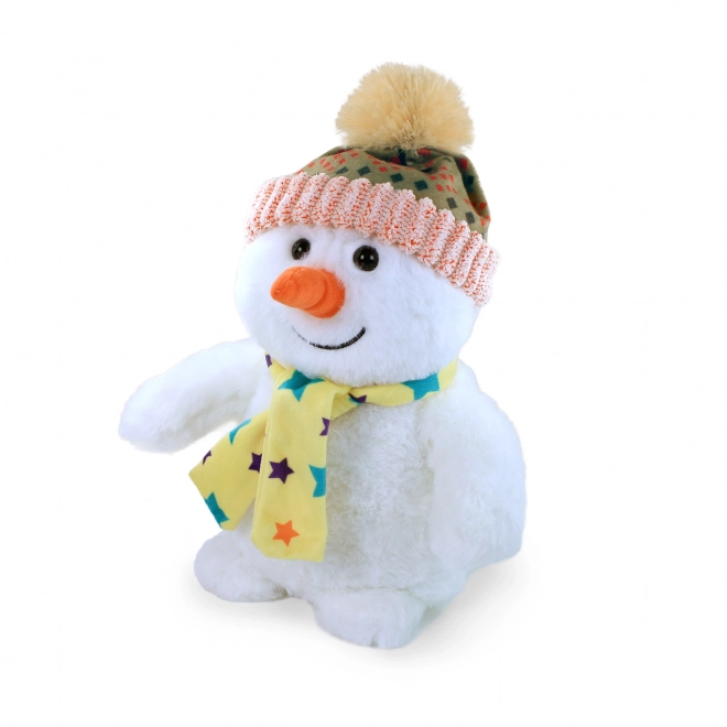 Pluchen sneeuwpop 26 cm