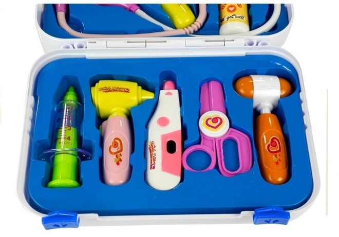 Koffertje met accessoires voor arts