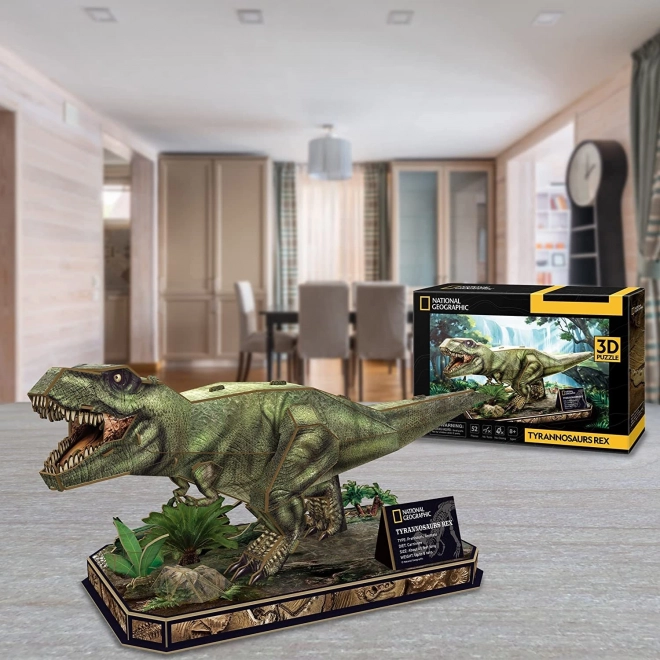 Puzzel 3D National Geographic - T-Rex