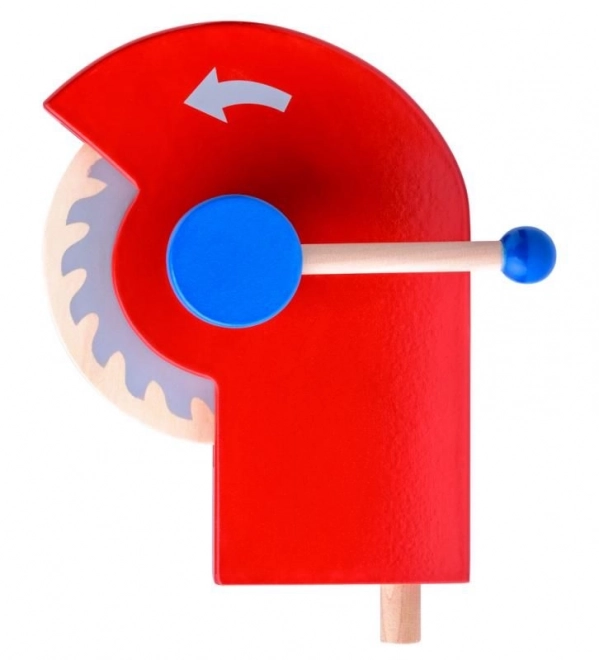 Kinderknutselbank met cirkelzaag