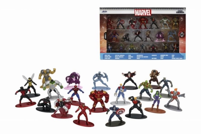 Metalen Nano verzamelobjecten van Marvel 20st