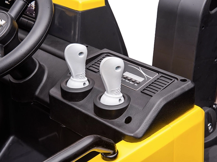 Realistische bediening van arm en bak