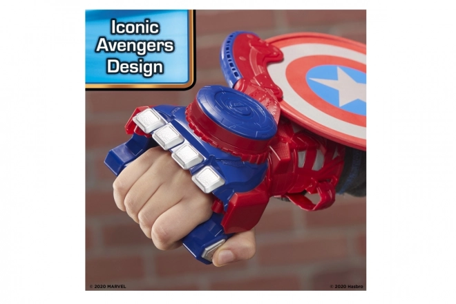 Avengers Kapitein Amerika schild en handschoen