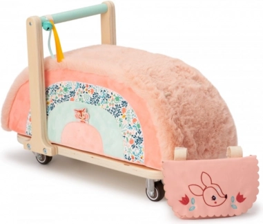 Stabiele houten basis en comfortabele zitting