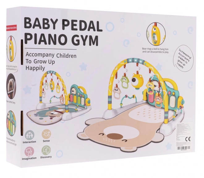 Speelkleed voor baby's met pianootje en accessoires