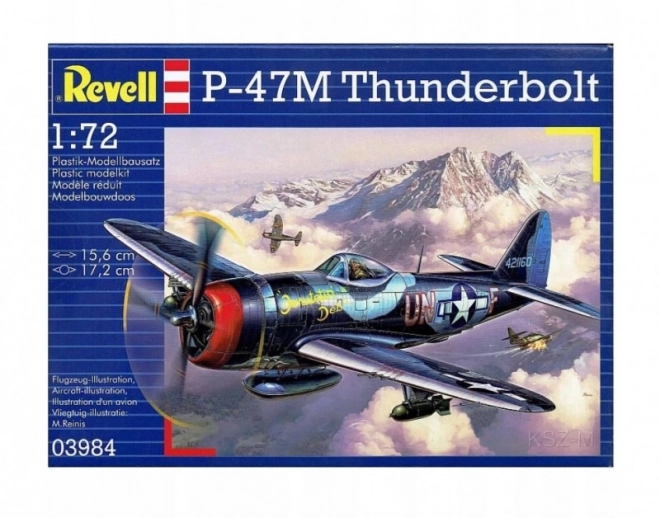 Model om te monteren P-47 Thunderbolt