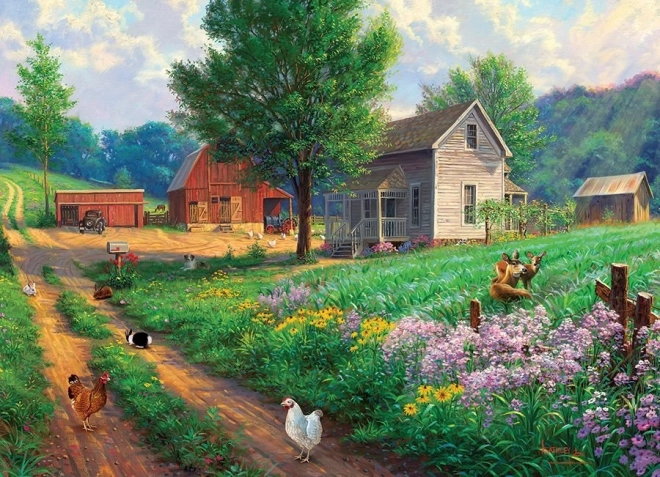COBBLE HILL Puzzel Boerderij 1000 Stukjes