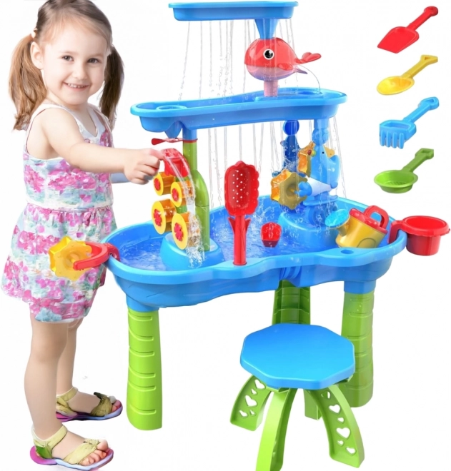 Woopie water- en zandtafel XL, 37 delen