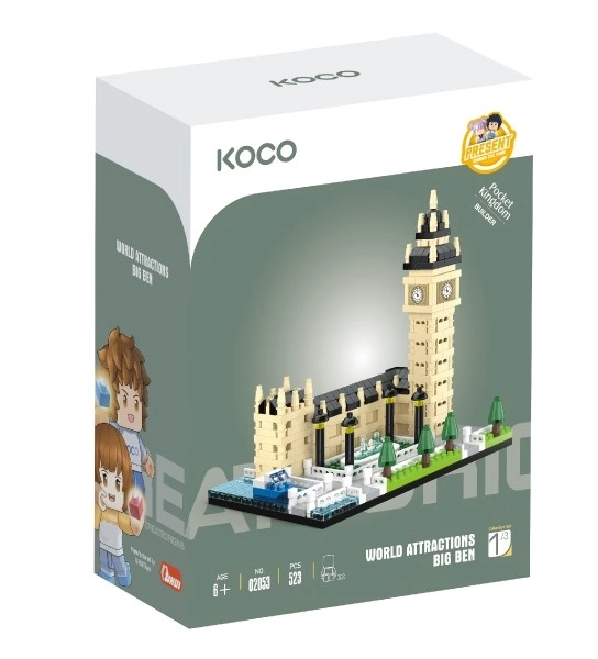 Bouwpakket KOCO Big Ben 523 stuks