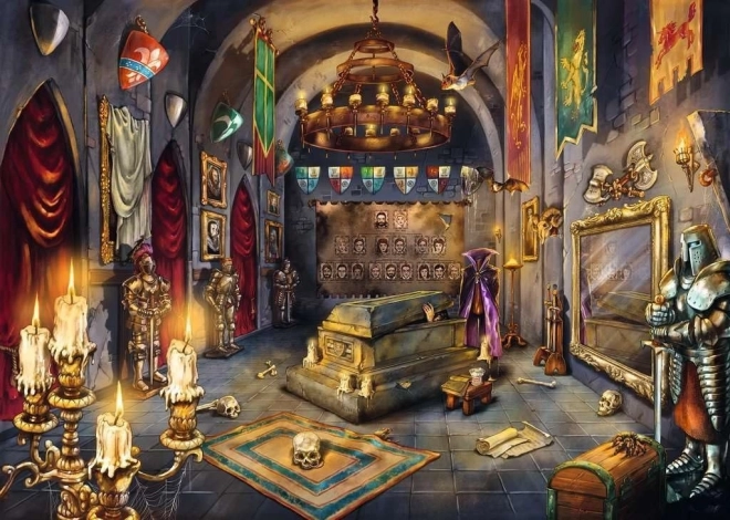 Puzzel 1000 stukjes – vampierslot RAVENSBURGER