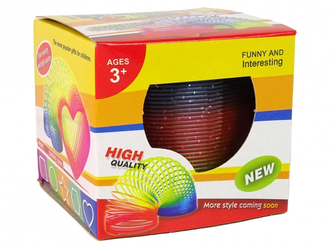 Magische regenboogveer met glitters