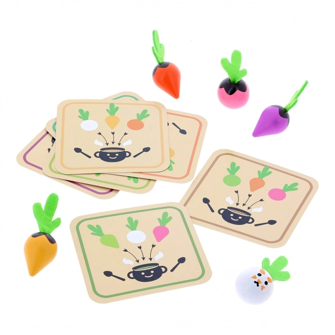 Didactisch spel Vilac - Tuin oogsten