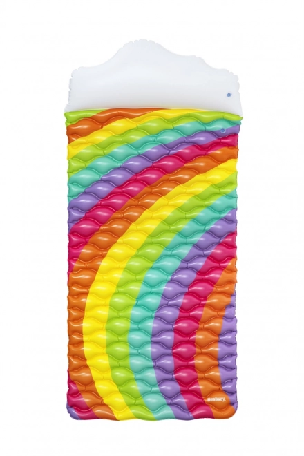 Opblaasbaar luchtbed Regenboog 2,16 m x 80 cm