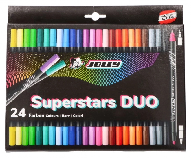 Dubbelzijdige markers Next Gen 24 kleuren