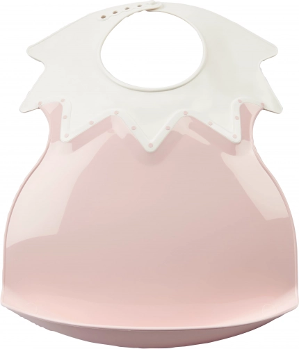 Kunststof slab met kraag Powder Pink