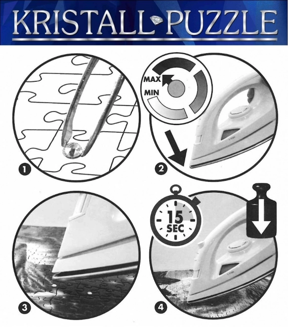 Puzzel met Swarovski Edelstenen Mijn Droomwereld 1000 Stukken