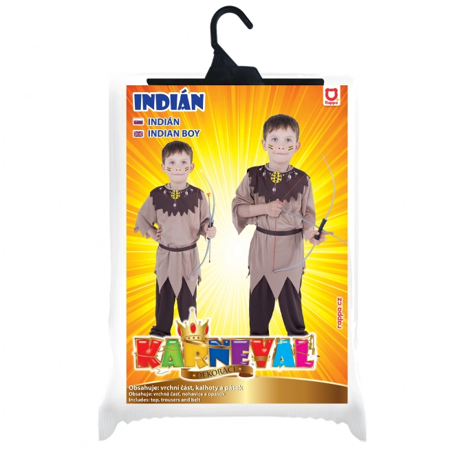 Kinderkostuum Indiaan met riem