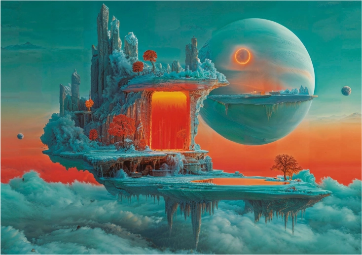 Educa Puzzel Planeet van vuur en ijs 500 stukjes