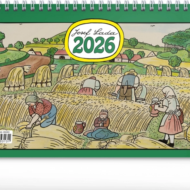 Bureaukalender Josef Lada 2026