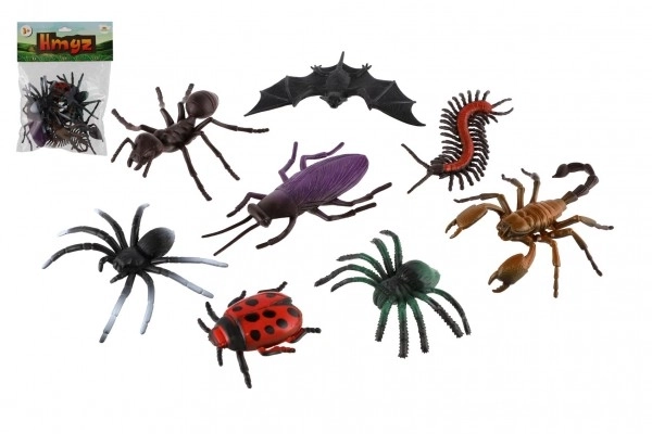 Realistische plastic modellen van insecten
