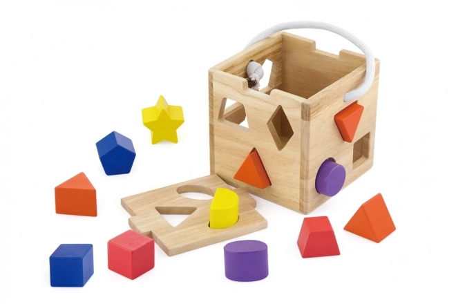 Houten invoegkubus
