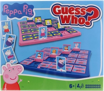 Spel Raad Eens Wie met Peppa Pig thema