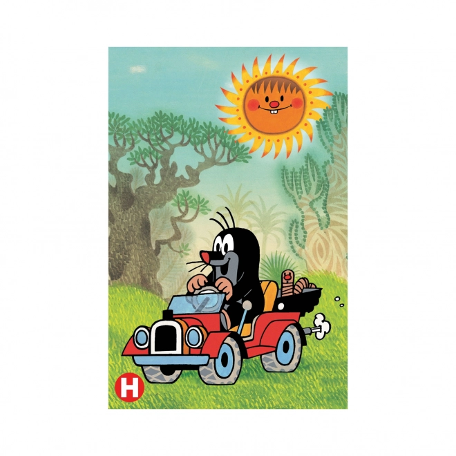 Minipuzzel met Krteček 54 stukjes
