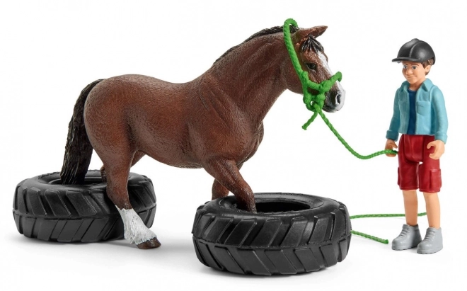 Schleich Farm Wereld Wedstrijd in Behendigheid voor Pony's