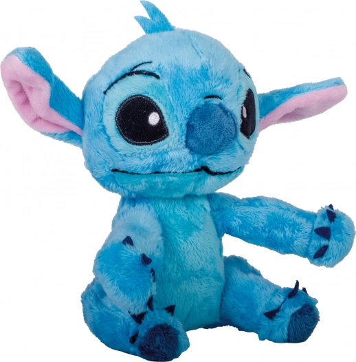 Zittende Stitch Knuffelmaat M